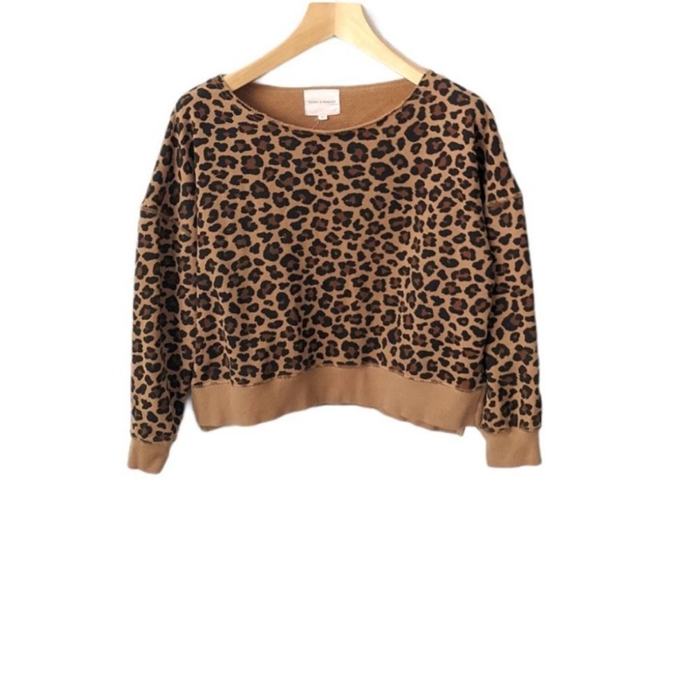 Poppy & Peonies Brown Crew Neck Sweater - Picture 2 of 4